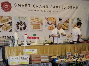 Berbagi Resep Pastry di Grand Baking Demo